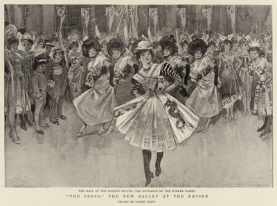 The Press, the New Ballet at the Empire by Frank Craig